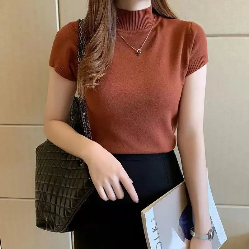 Lagon High Neck T-Shirt