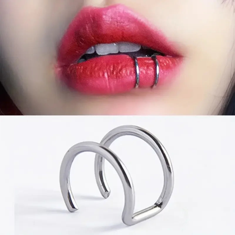 Fake Lip Ring