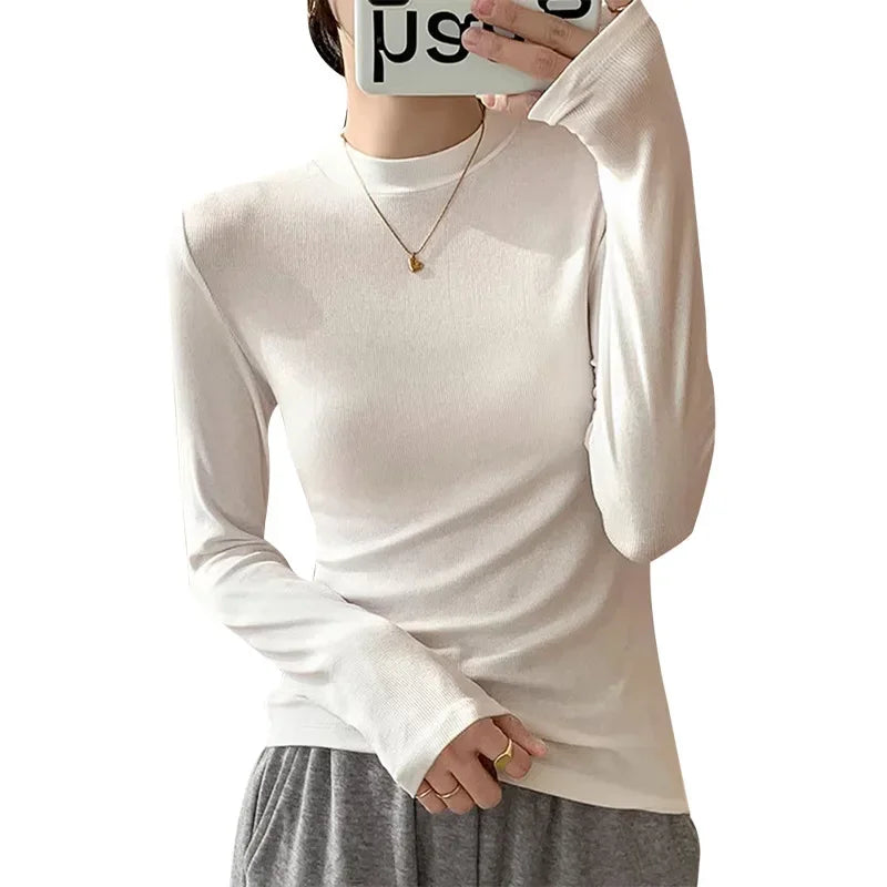 Long Sleeve T-Shirt Inner Base Layer Top