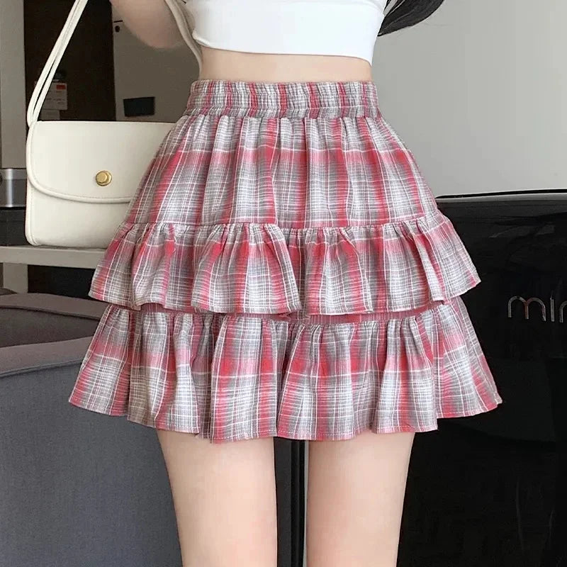 Mini Skirts Balletcore Elastic