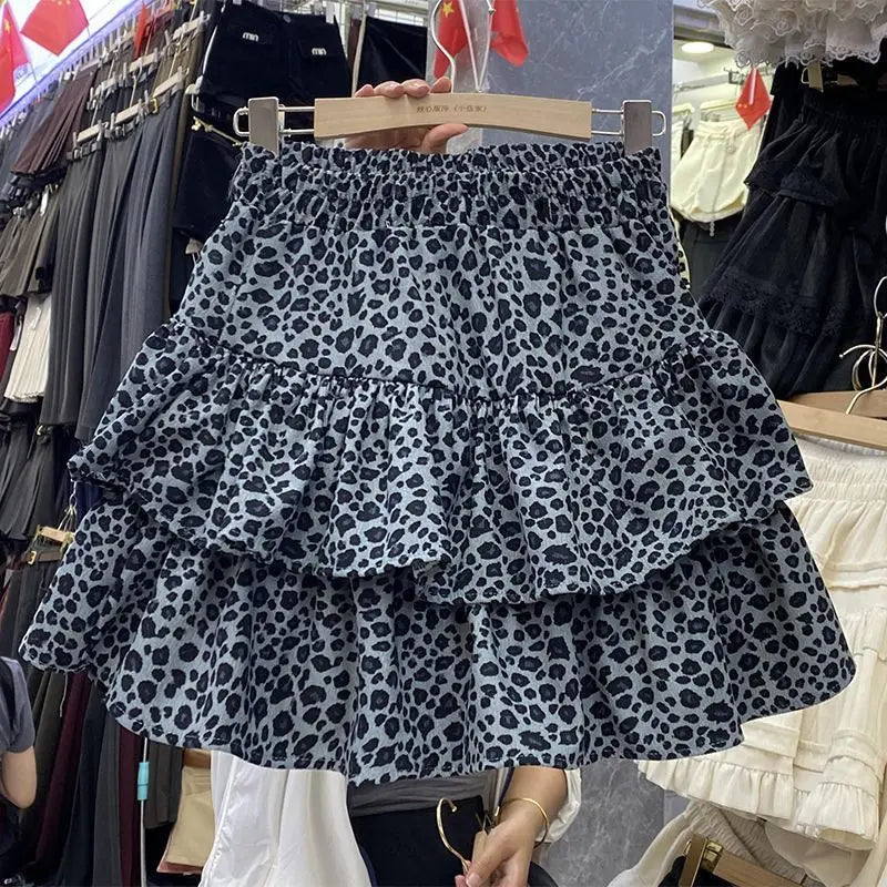 Mini Skirts Balletcore Elastic