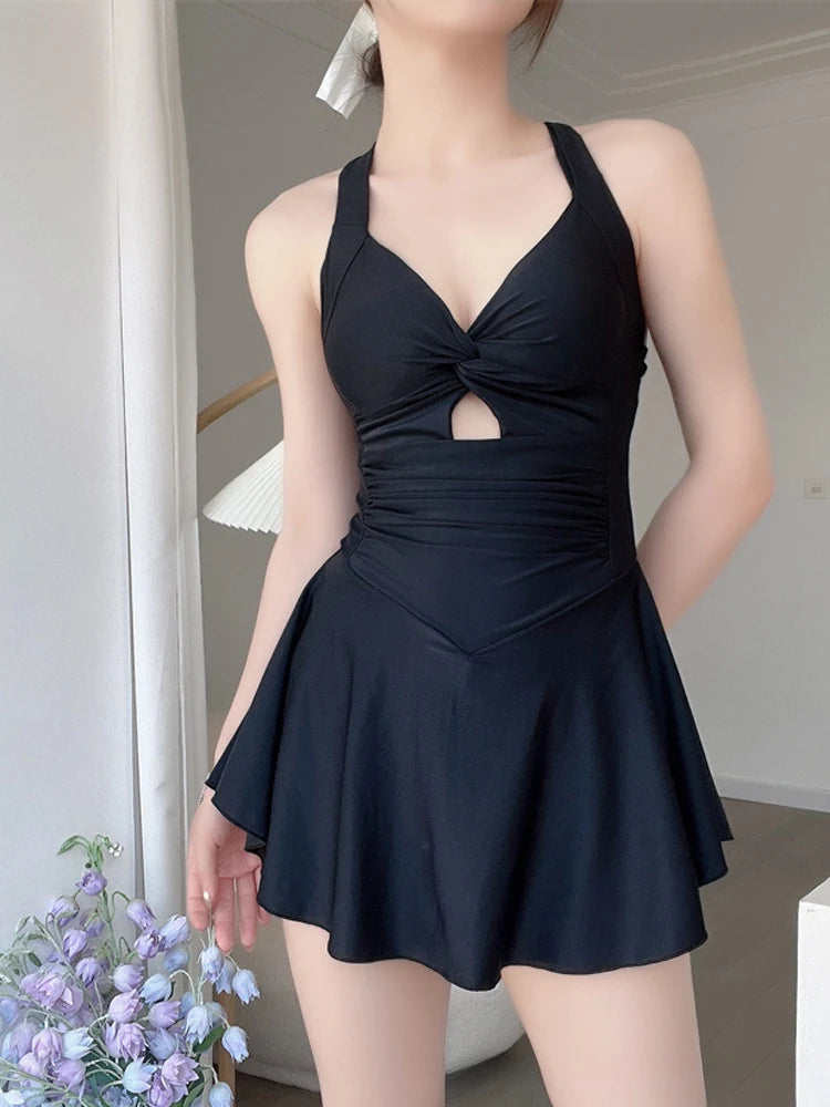 Hanging Neck Sweet Cute Swimwear