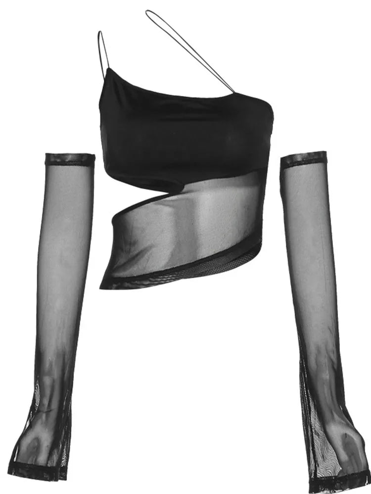 Cami Tank Tops with Sleeves