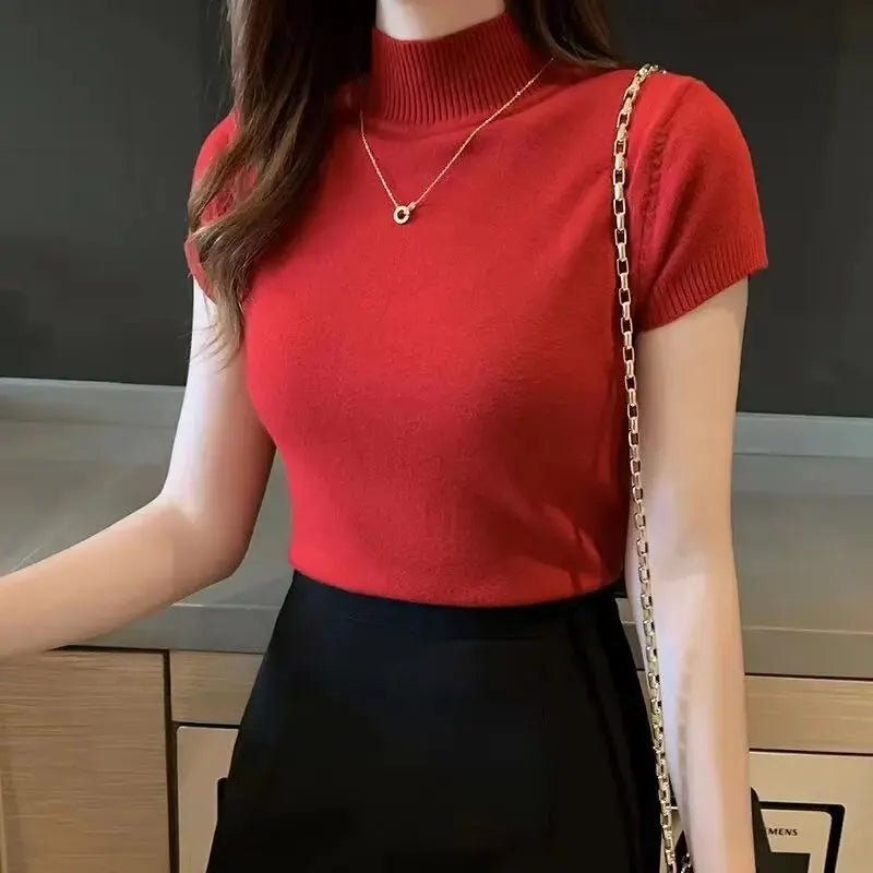 Lagon High Neck T-Shirt