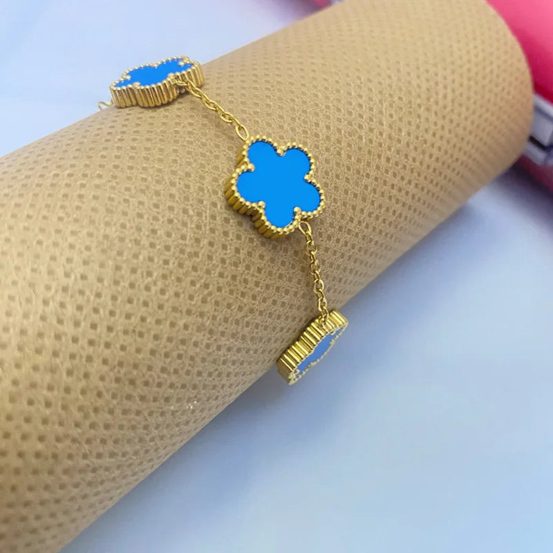 Victoria Four Clover Bracelet