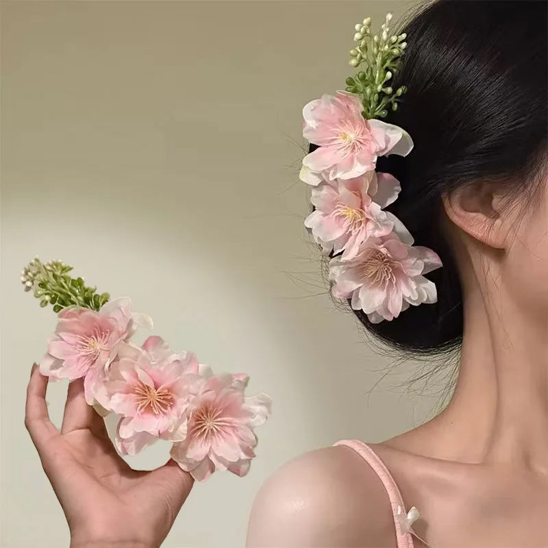 Cherry Blossom Hair Combs