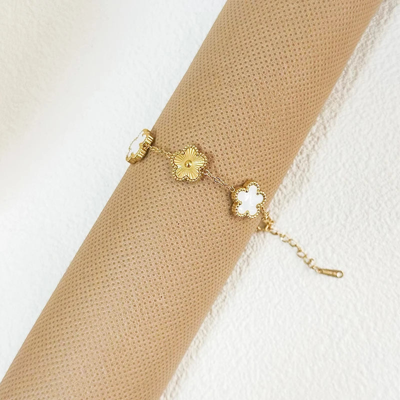 Victoria Four Clover Bracelet